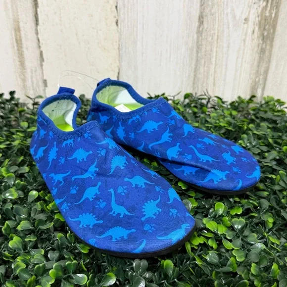 Blue Water Shoes with Perforated Design NEW - Picture 2 of 5